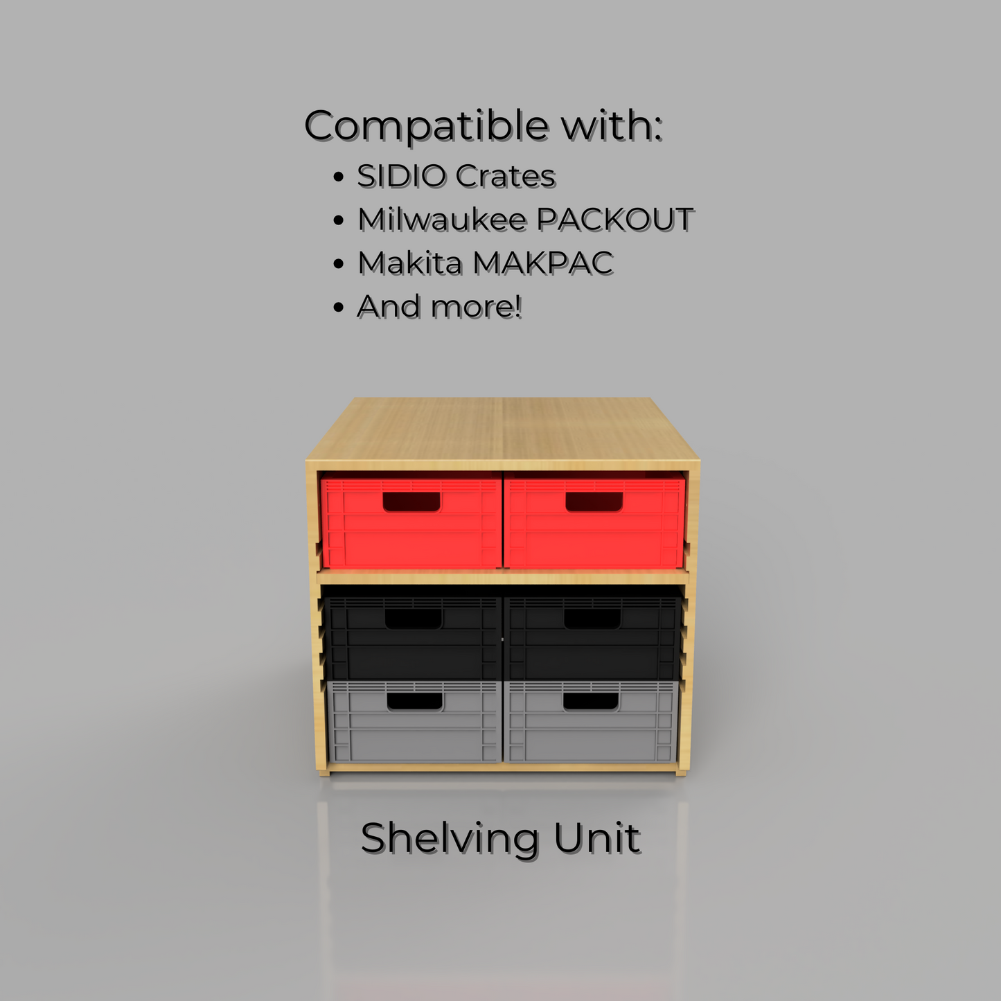 Modular Shelving Unit | MSU.MBL