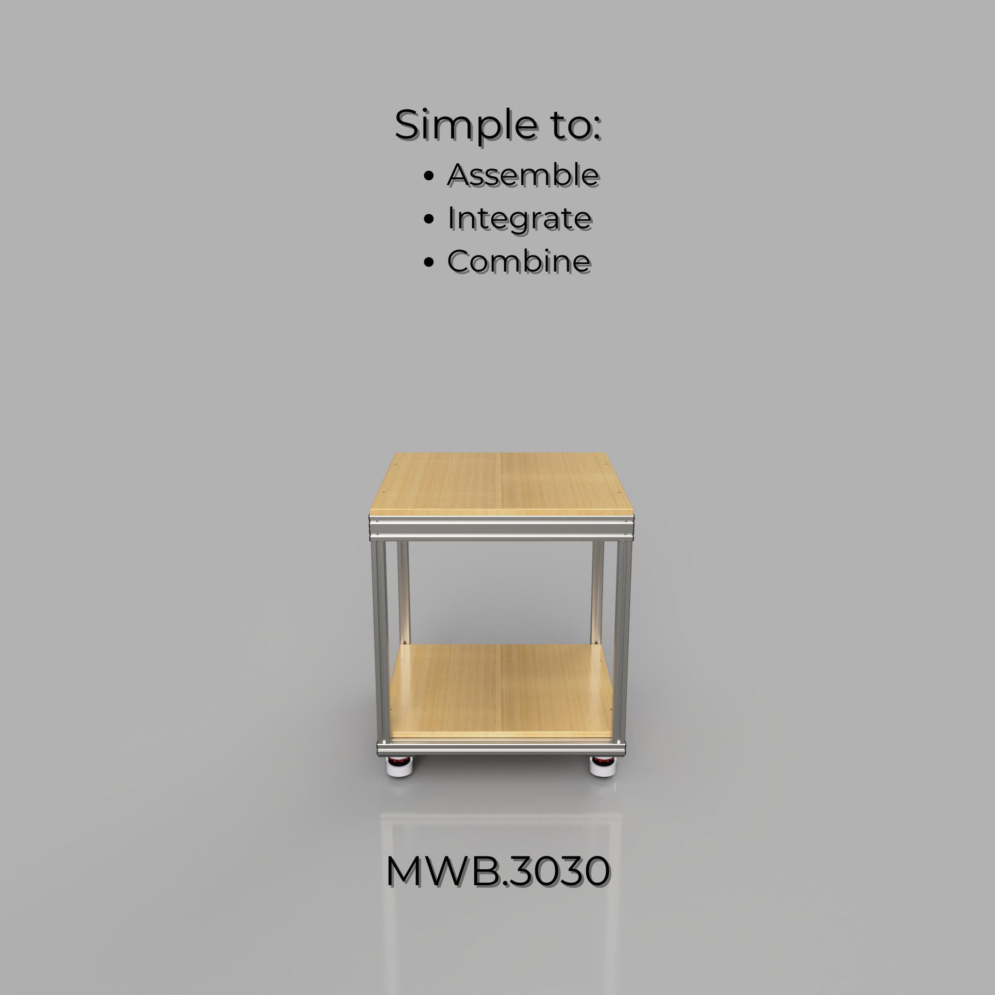 Workbench 30 Modular Workbench | MWB.3030 – BenchMakerPro