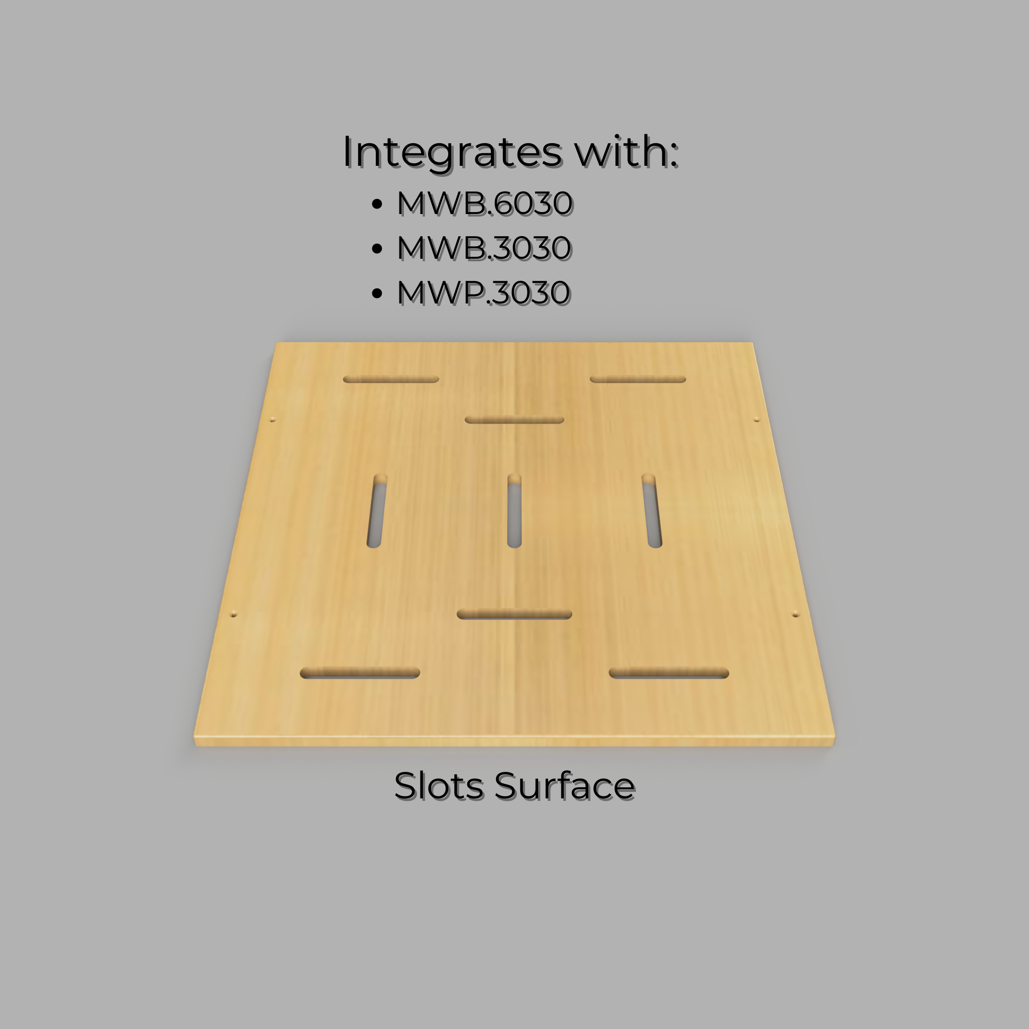 Modular Work Surface | MWS.SLTS – BenchMakerPro